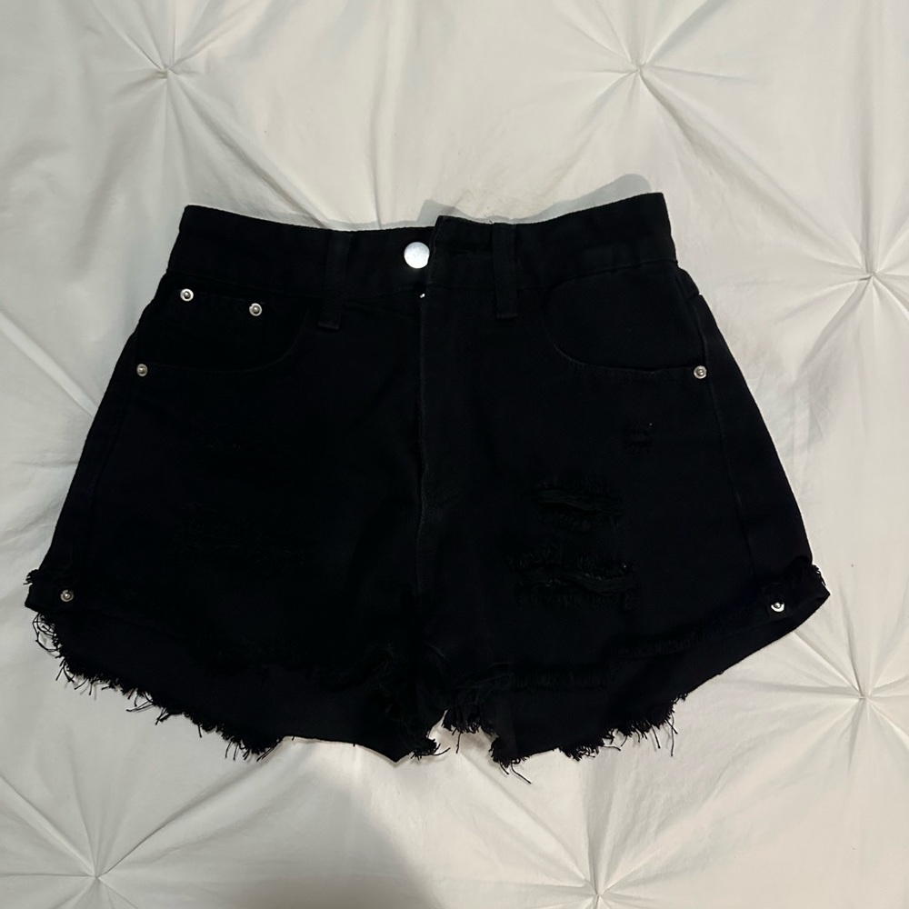 Black shorts